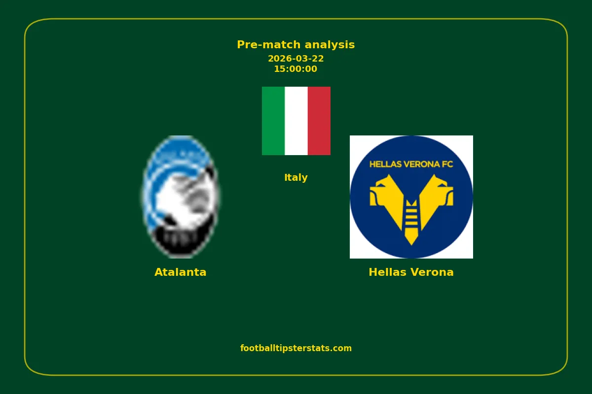 Pre-match analysis: Atalanta vs Hellas Verona on 2026-03-22